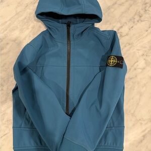 Stone Island Junior Blue Jacket